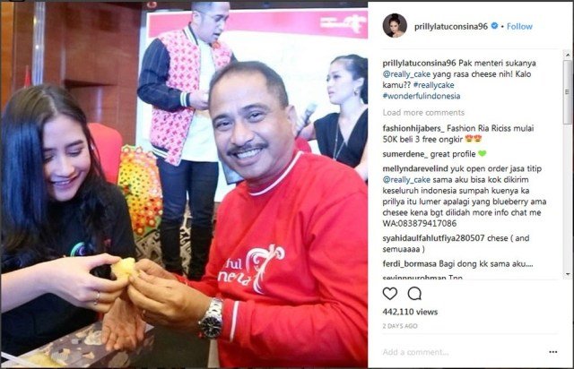 Prilly-Latuconsina-Kibarkan-Wonderful-Indonesia3